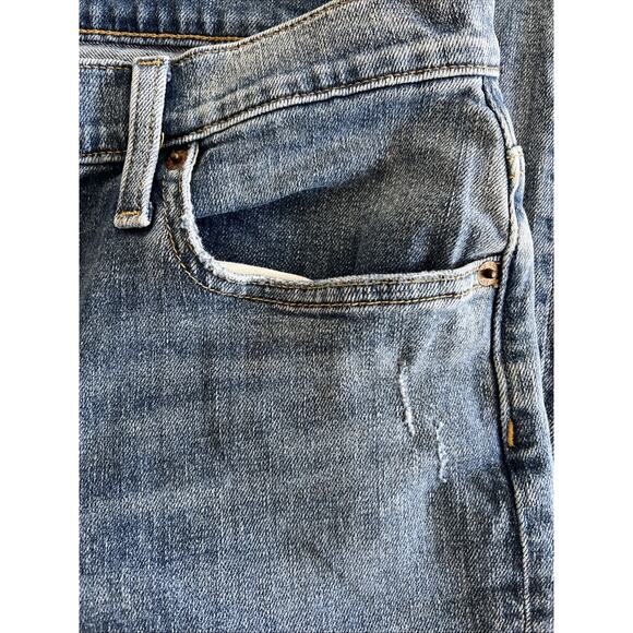 J. Crew Slim Boyfriend Mid-Rise Straight Jeans Medium Wash Denim Size 27 Stretch - Picture 6 of 12